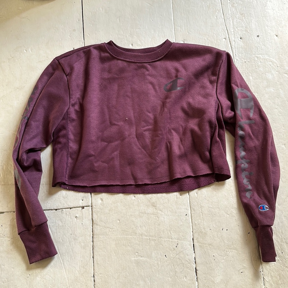 Cropped Champion Sweatshirt